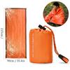 Outdoor PE Emergency Survival Sleeping Bag Thermal Blanket Mylar Waterproof Reusable Sack Portable Camping Hiking Emergency Gear