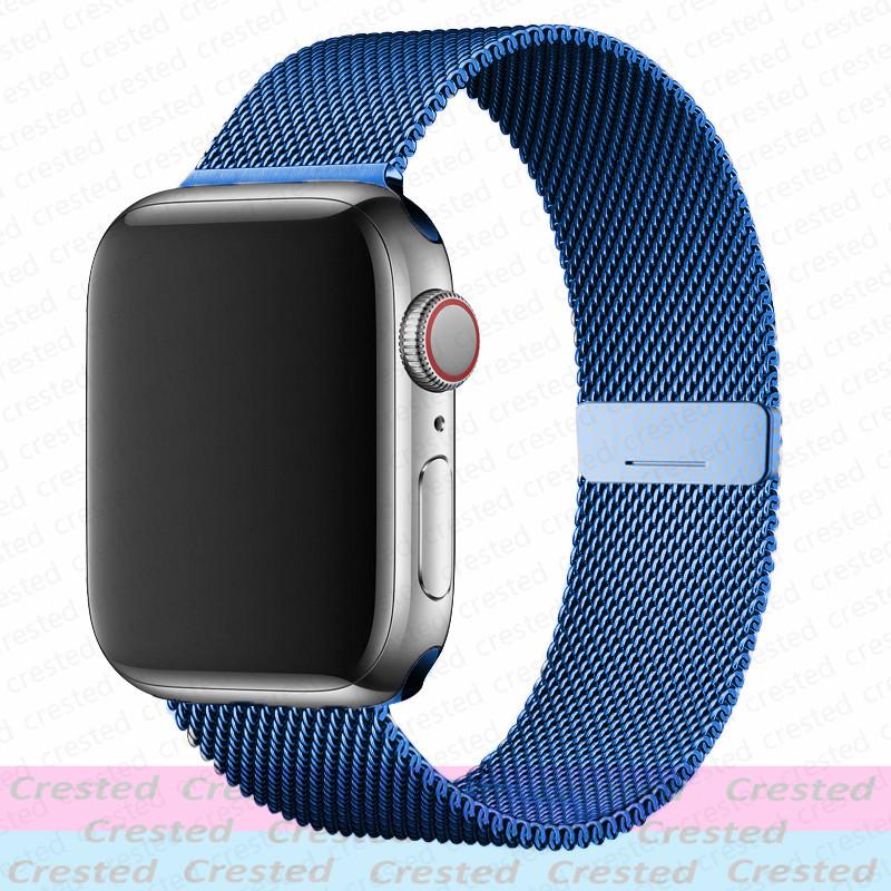 Миланская петля Ремешок Для Apple Watch Ремешок 44мм 40мм 45мм 41мм 49мм 42мм 38мм correa bracelet iWatch серия 3 6 se 7 8 9 5 ultra 2