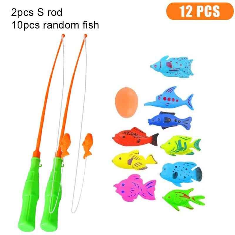 Магнитный набор для рыбалки Аксессуары для бассейна Милый мультяшный Вечеринка Сбор отдыха и развлечений Реквизит Летний уличный спорт TMZ