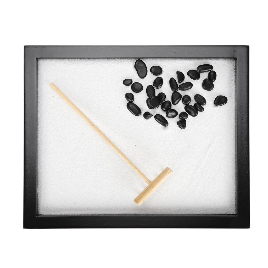 Sand Tray Decoration No Grid Mini Landscape Meditation Zen Sandbox Desktop Craft Decoration