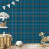 Wallpaper Fashionable colorful Scottish check for living room and bedroom 50x1000
