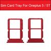 Sim Card Tray Holder For Oneplus 6 6T 7 7T Pro X 1 2 3 3T 5 5T Sim Slot Socket SD Card Memory Reader Flex Cable Repair Parts