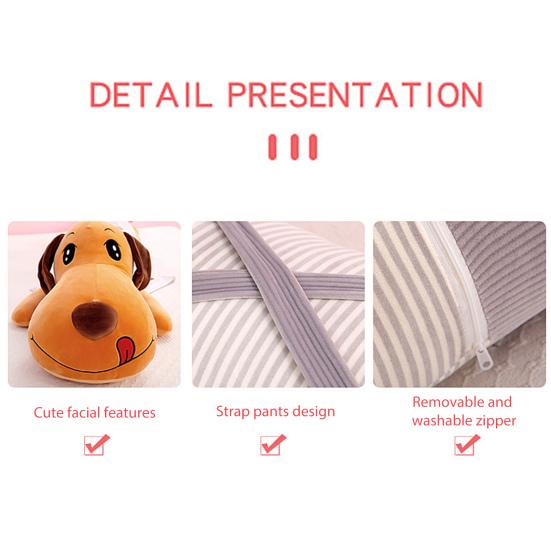 Long Pillow Plush Dachshund Doll 110/130cm Hugging Pillow Soft Stuffed Animal Cute Dog Plush Toy for Sleep And Nap