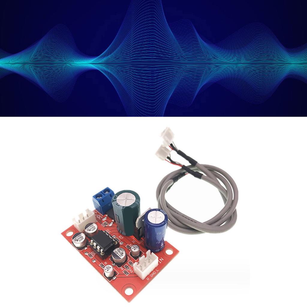 Плата усилителя NE5532, чистый, сильный звуковой выход, модуль предусилителя, плата усилителя звука, постоянный ток 9 В‑24 В