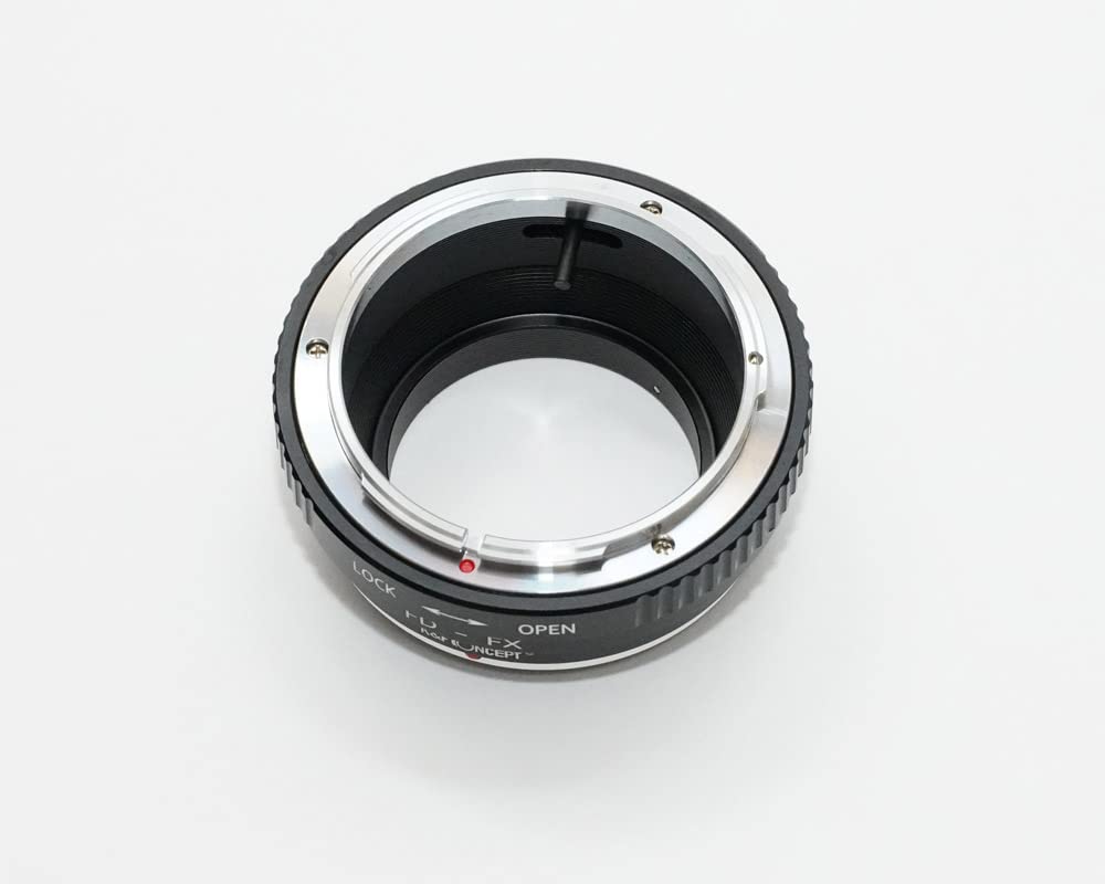 CANON FD Mount to Fuji X FX Mount Adapter with Lens Cloth K&F fd-fx (KFFX)