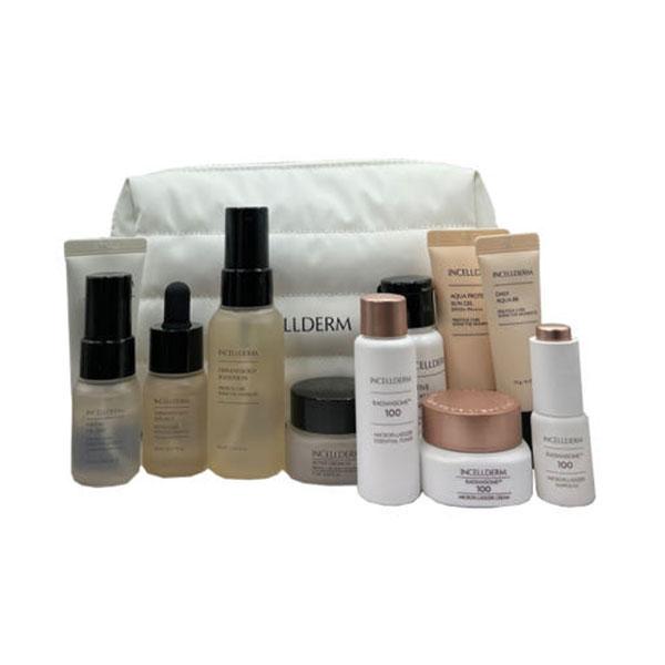 Incellderm Travel Kit 11-piece Set Renewal Travel Set, 1 Piece