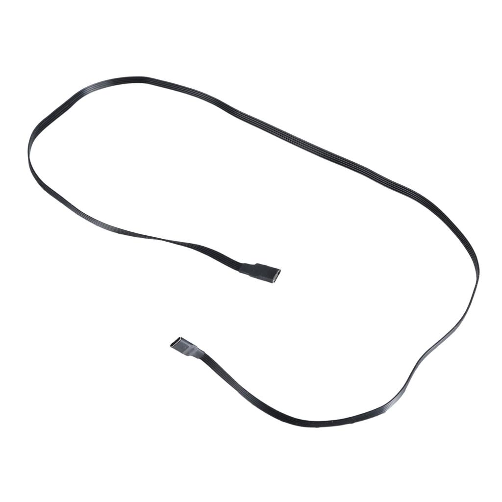 Плоский кабель USB C для быстрой зарядки USB Type C Female to Female Cable 18 Вт высокоскоростной кабель передачи данных для электроники