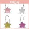 Fashionable Solid Color Star Shaped Glossy Children Casual Shoulder Chain Bag For Toddler Girls And Boys