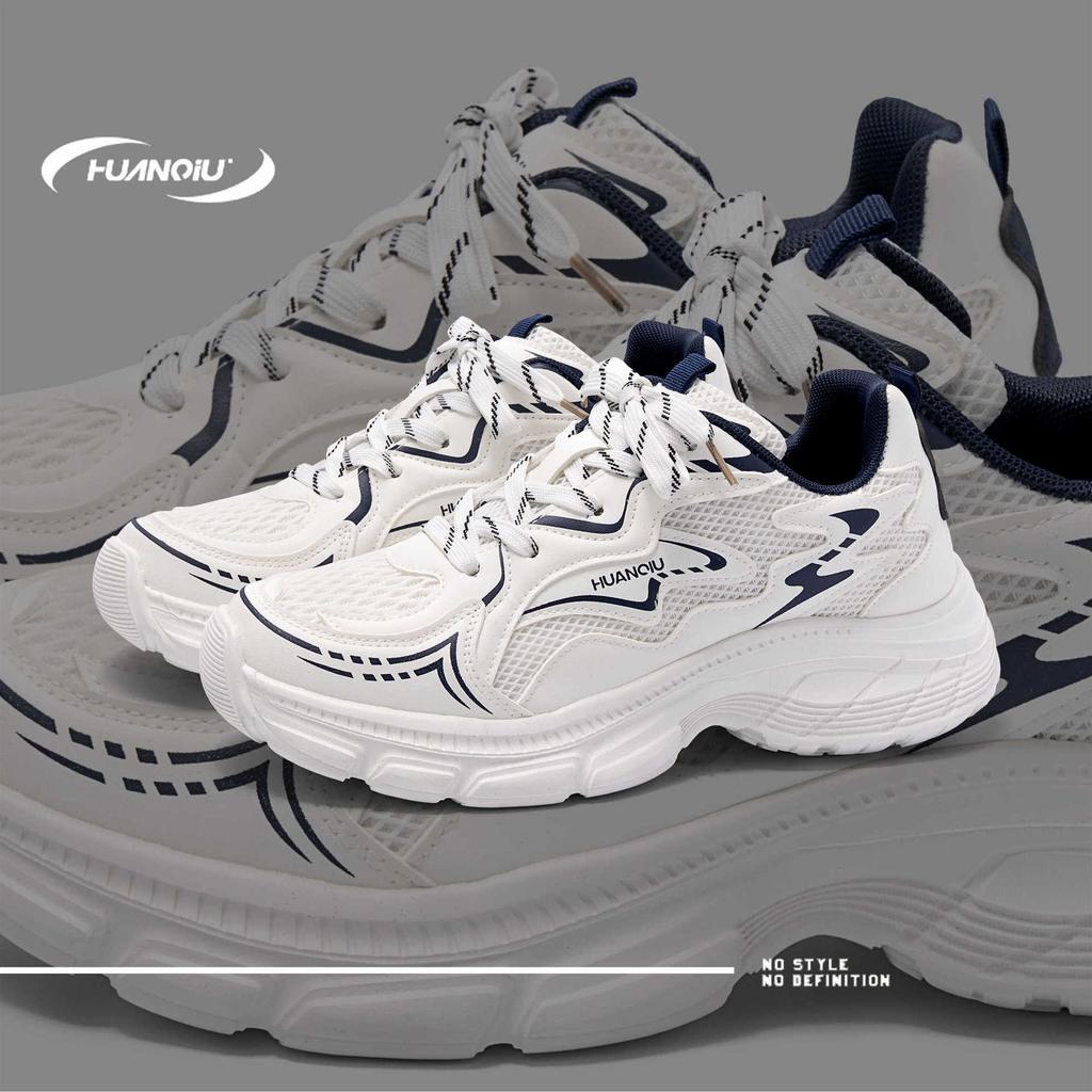 Global Lightweight Soft-soled Sports Shoes Men's Spring Casual Men's Shoes Trendy Versatile Platform Dad Shoes ZHQ6339N