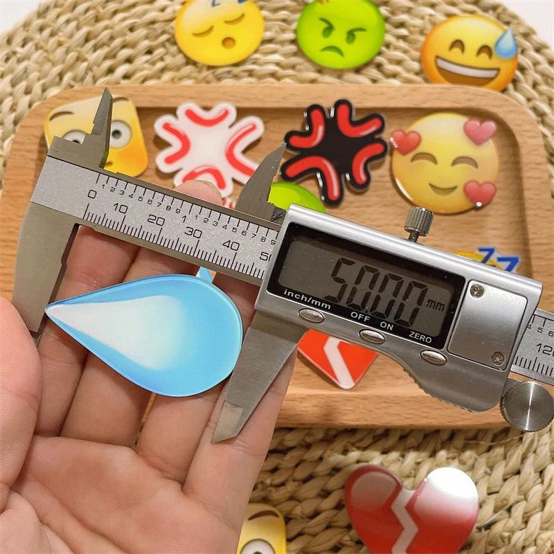 Креативная брошь в виде капли пота.: Забавная, милая мультяшная булавка