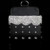 Car Diamond Inlaid Storage Bag Car Air Conditioning Vent Storage Bag Creative Diamond Storage Box Miscellaneous Box