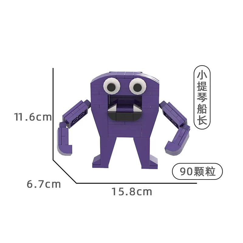 Игрушки для детского сада Monster Building Blocks Garten of Banban Сборка мелких деталей Building Blocks Детские подарки