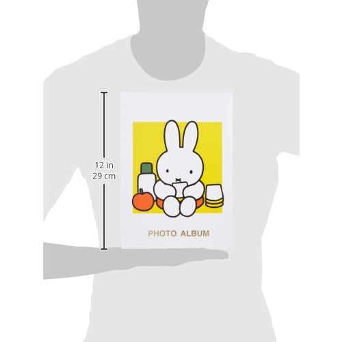 Nakabayashi File Pocket Album Dick Bruna Yellow 1PL-158-Y