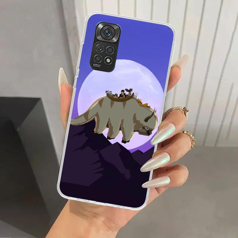 Чехол для телефона Аватар: Легенда об Аанге для Xiaomi Redmi Note 15 14 14S 13 12S 12 Pro 11S 11 Plus 11T 11E 10S Мягкий Funda Prin