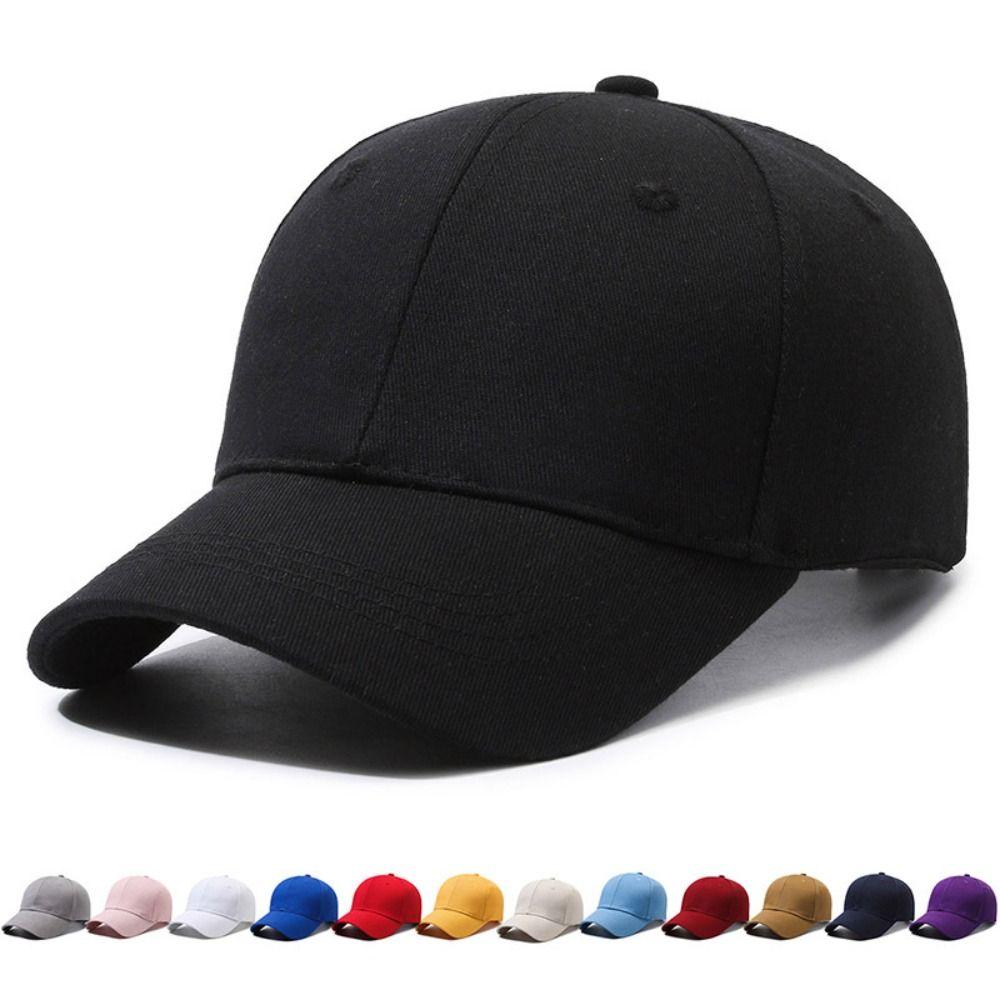 UV Protection Sports Cap Wide Brim Summer Hat Unisex Peaked Cap  for Men Women