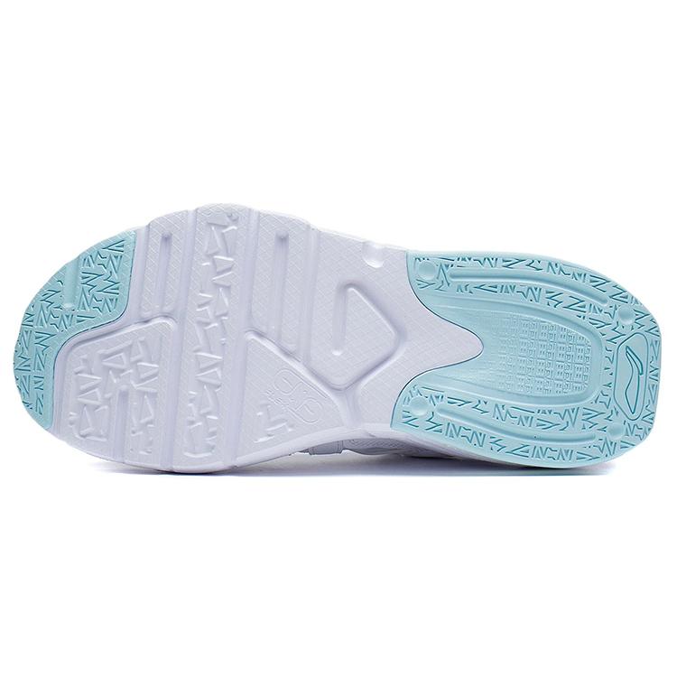 Li Ning LN Fle Амортизирующие Скользкие Устойчивые к истиранию Дышащие Низкие Спортивные Повседневные Кроссовки Женские Белые AGLS114-2