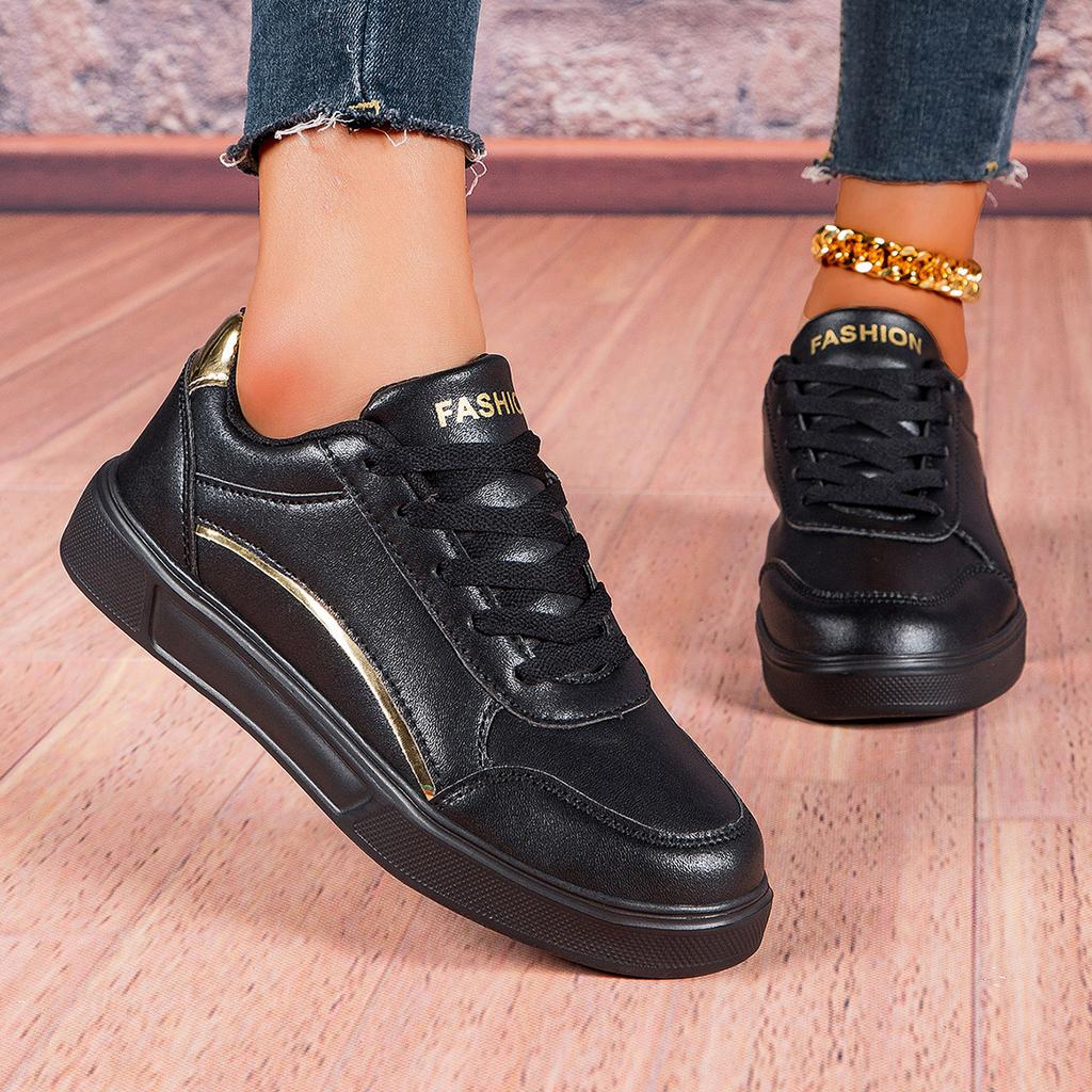 TUINANLE Белая обувь. Женская спортивная обувь из искусственной кожи. Кроссовки для скейтборда на плоской подошве.