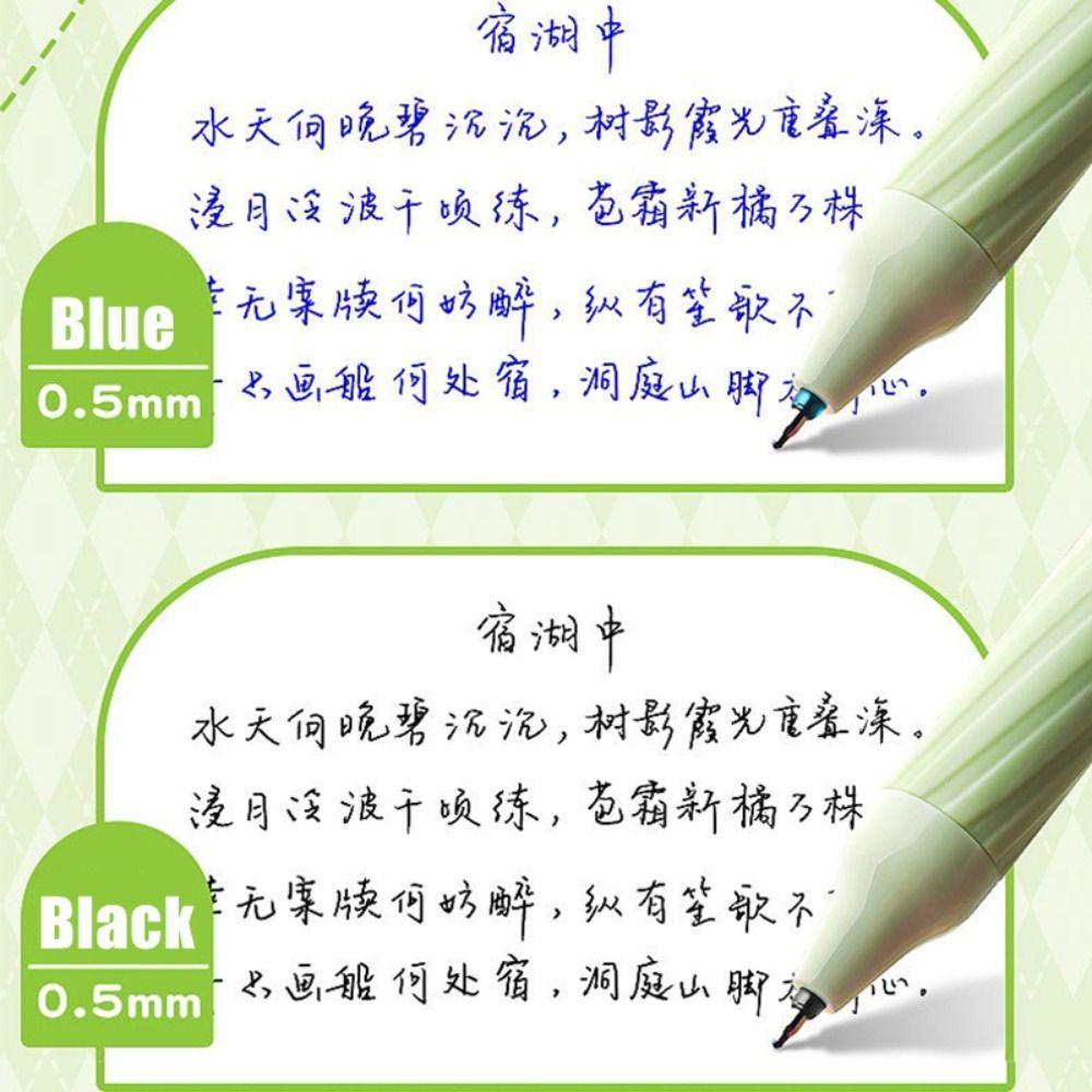 4PCS/Box Erasable Neutral Pen 0.5mm Black/Blue Ink Writing Tool High Quality Erasable Gel Pen  Gift