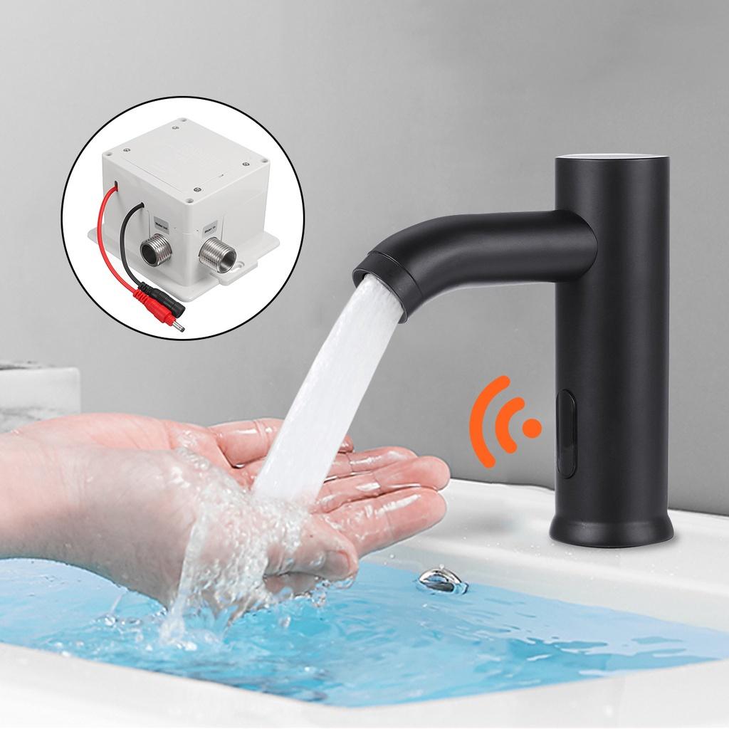 Sink Faucets Water Tap Automatic Infrared Sensor Faucet Deck Mount Smart Touch Hands Free Inductive Water Tap Kitchen