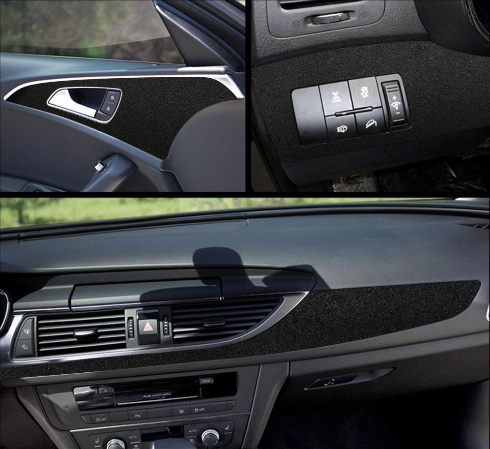 Бархатистая замшевая виниловая пленка для оклейки автомобиля ПВХ наклейки на автомобиль самоклеящаяся с воздухоотводом наклейки на кузов декали для багажника внедорожника автомобильные аксессуары