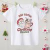 Счастливого Рождества Футболка с принтом лося Детская Рождественская футболка Детская одежда Топы Мальчик Девочка Наряд для рождественской вечеринки Детские праздничные подарки
