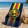 Club America Emblem Beach Towel, Quick-drying, Easy to Care for, Suitable for Both Fitness and Beach Vacations,Sports Essential
