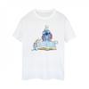 Womens/Ladies Lilo & Stitch Reading A Book Cotton Boyfriend T-Shirt