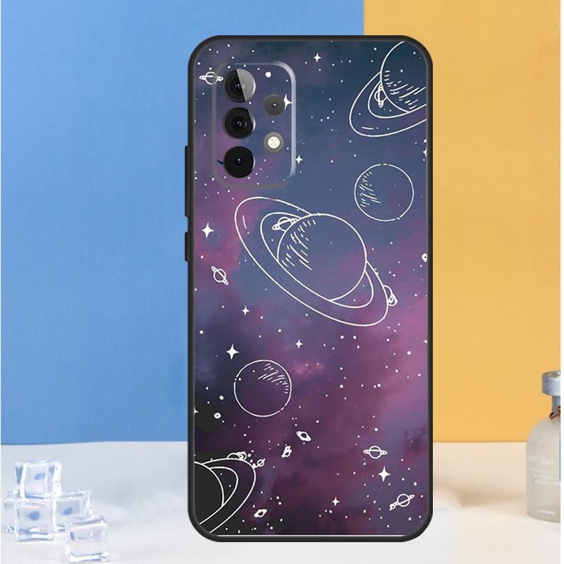 Эстетичная Планета Для Samsung Galaxy A55 A35 A15 A13 A33 A53 A36 A26 A16 A54 A34 A14 A32 A52 A56 A05 A06 Чехол