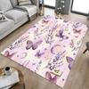 1PC Butterfly Flowers Extra Large Non-Slip Floor carpet, Office, family, bedroom, Studio - Large Area Rug,Longlasting Material-K0367