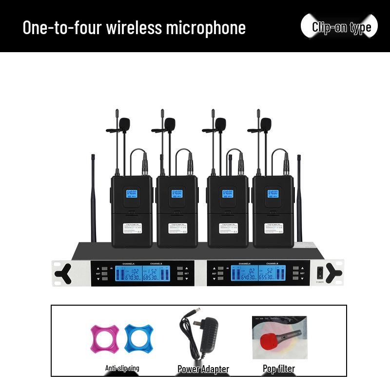Professional UHF Wireless Lavalier & Headset Microphone with True Diversity and Free Shipping