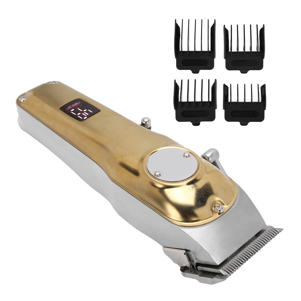 Electric Hair Clipper Set Stainless Steel Men Hair Trimmer Barber Cutter for Oil Head