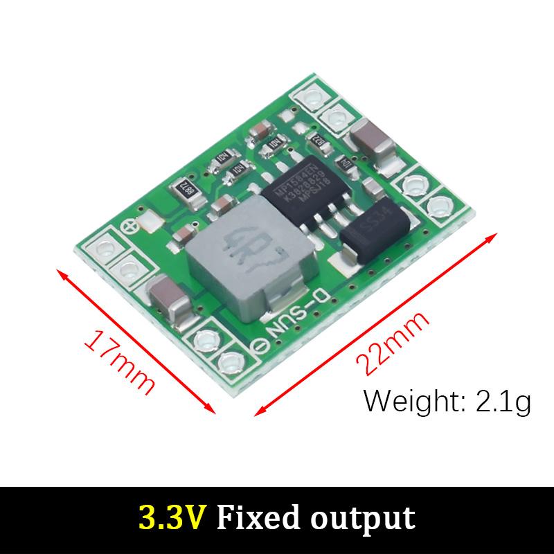 Smart Electronics MP1584 Ultra-small Size DC-DC Step Down Power Supply Module 3A Adjustable for Arduino Diy Starter Kit LM2596S