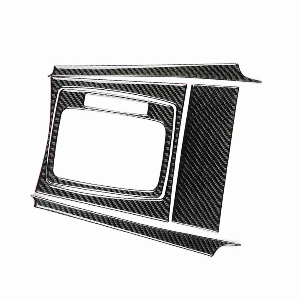 Car Gear Shift Carbon Fiber Panel Trim for Mercedes Benz W204 C Class 07 13 (Left Hand Drive)