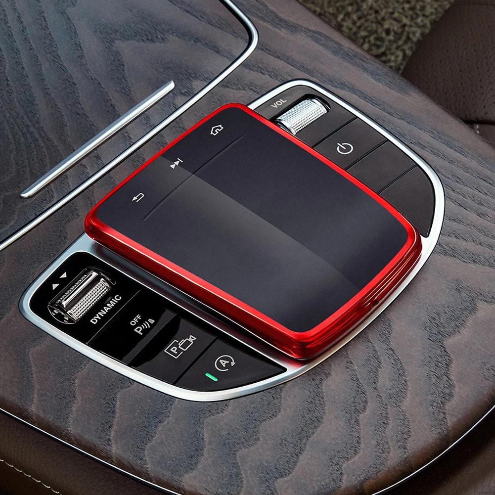 Автомобильные аксессуары TPU центральное управление мышь протектор экрана чехол для Mercedes Benz AB CLA GLE GLS GLB класс W177 W247 C118 W167