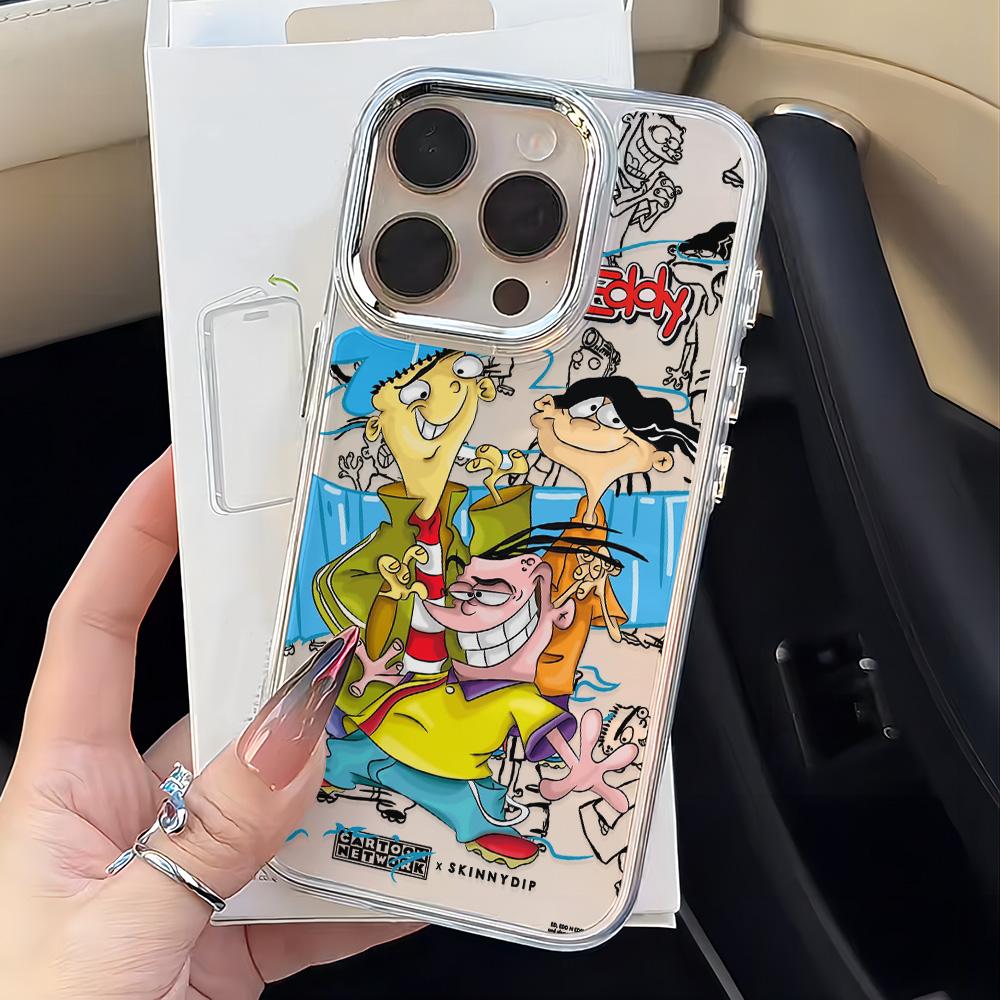 Чехол для телефона E-Ed Edd N Eddy для Samsung Galaxy S25 S24 S23 S22 S21 S20 Note20 FE Ultra Edge Plus 4G 5G Прозрачный Мягкий Чехол