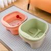 Plastic Foot Bath Barrel Adult Large Thickened Heightened Portable Foot Bath Tub Household Massage Foot Barrel Feet-Washing Basin