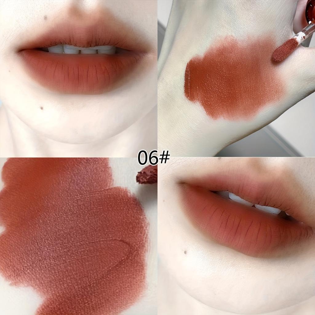 Мягкая пряжа Art Lip Mud Misty Soft Matte Velvet Lip Glaze Высокопигментированная губная помада с эффектом росы Легко окрашиваемая помада-блеск для губ Кремовый шелковистый Подарки на День святого Валентина