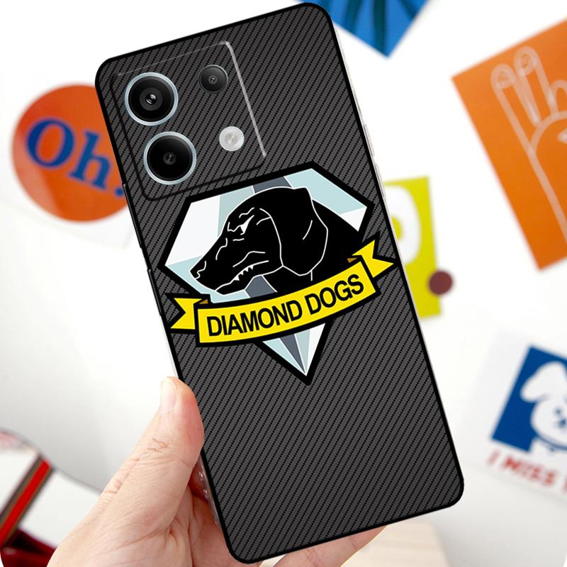 Чехол Metal Gear Solid для Xiaomi Redmi Note 13 10 11 12 14 Pro 11S 12S Чехол для Redmi 15 12C 13C 14C 10C 15C