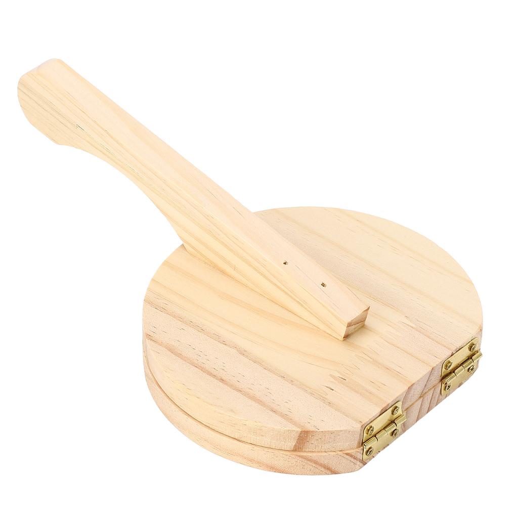 Пресс для тортильи с деревянной эргономичной ручкой, ручной пресс для тортильи, производитель муки, тортильи, пиццы, роти