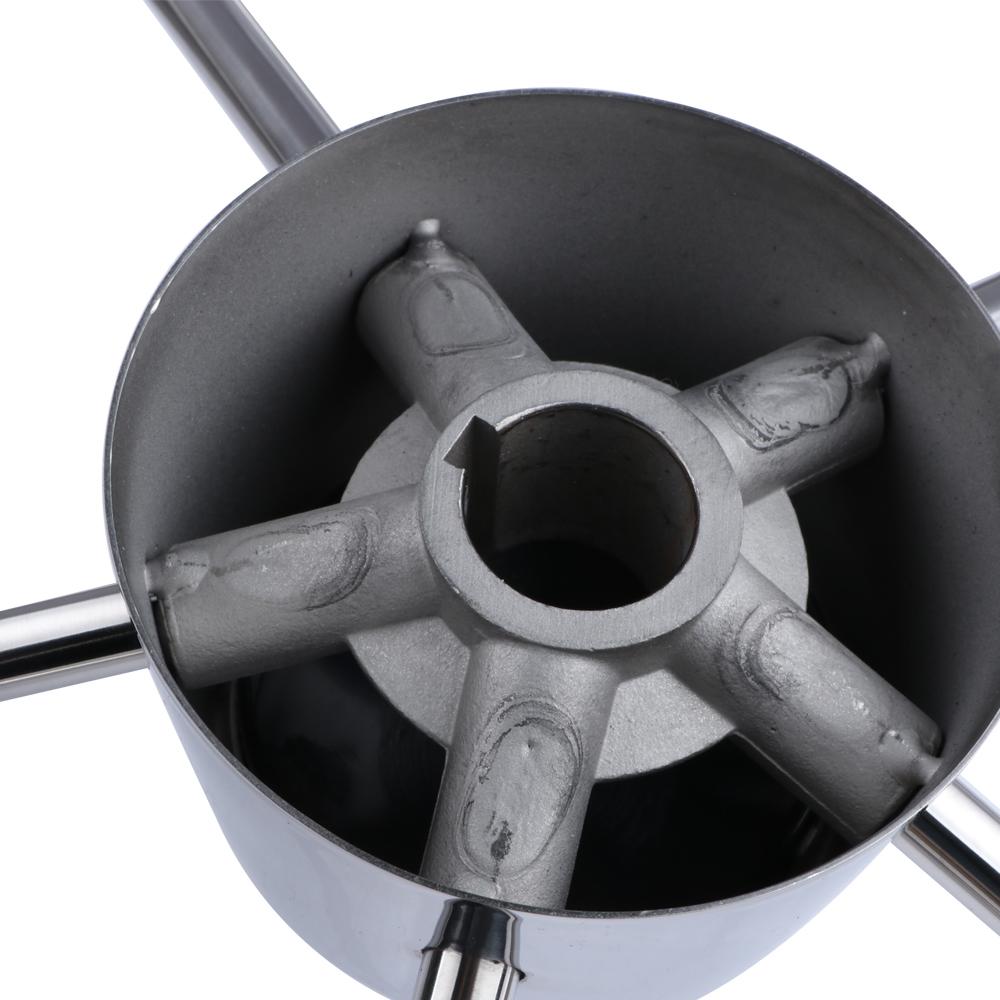 Boat Accessories Steering Wheel With knob Stainless Steel 5 Spoke 25 Degree 11'' For Marine Yacht
