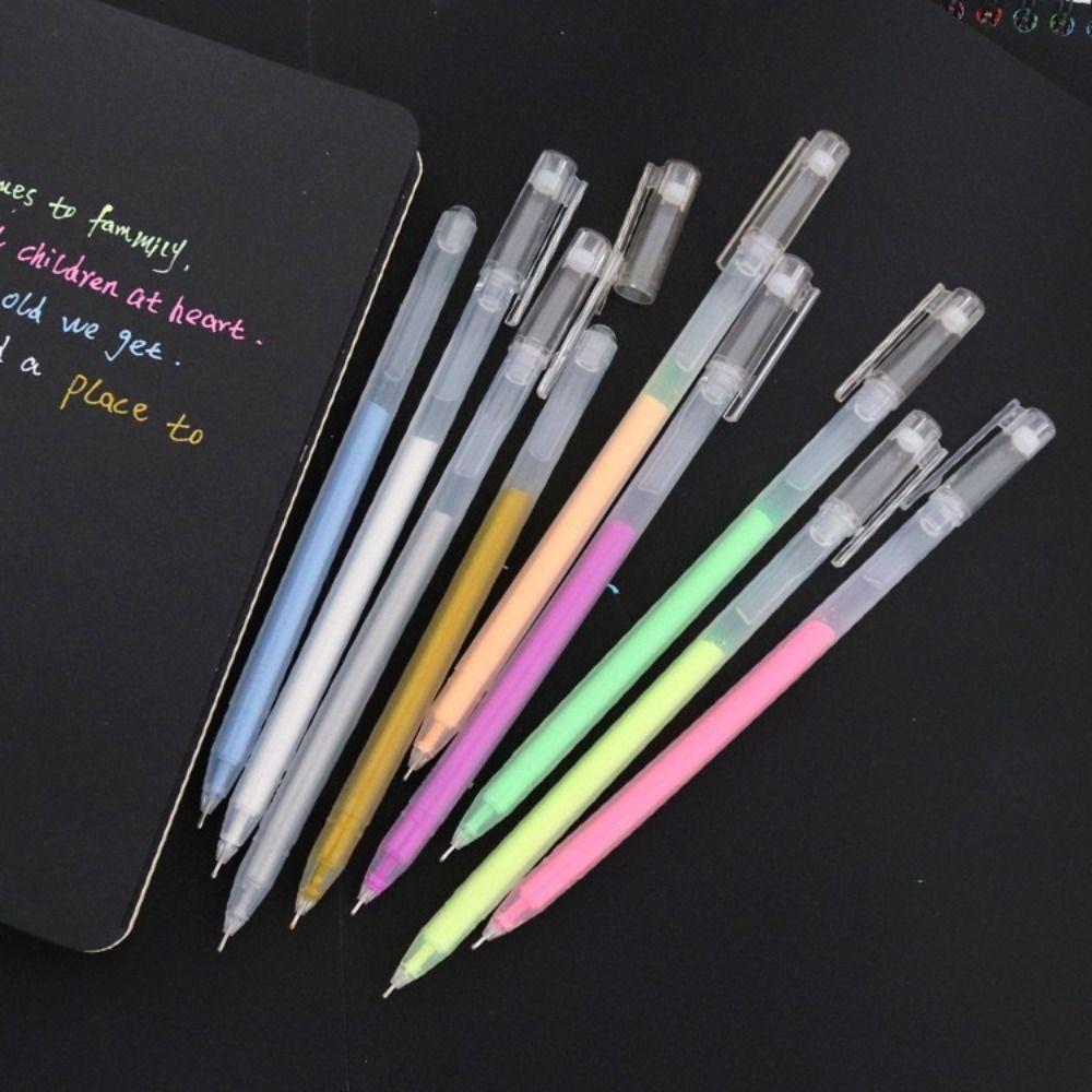 Book Color Photo Album Gel Pen Journals Art Markers Creative Manual Pastel Pen  School