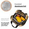 Steampunk Owl With Clock And Gears Insulated Lunch Bag for Kids School Cooler Thermal Food Box Tote Lunch Boxes Container