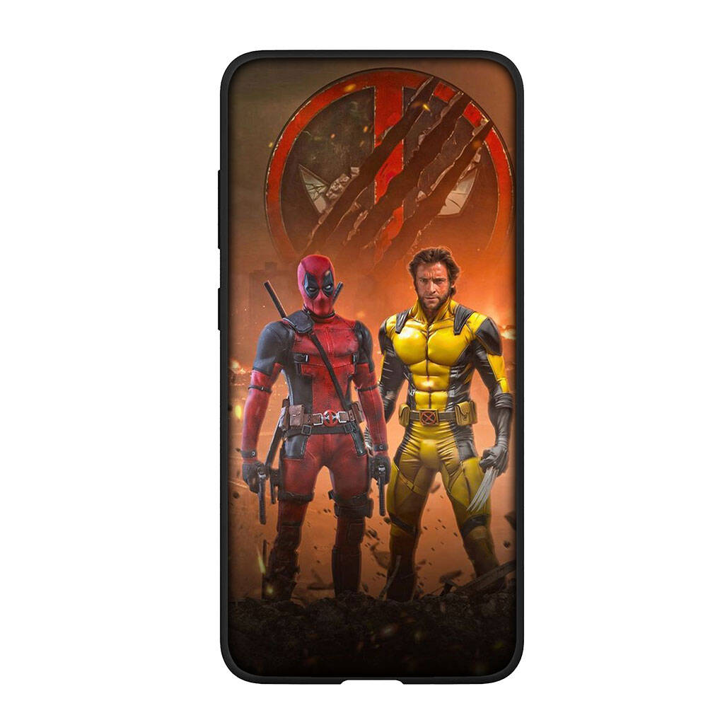 Для iPhone 17 16 15 Xiaomi Poco F7 F8 X7 X6 C85 C75 C71 M8 Redmi Note 14 13 12 11 Pro Max 14C 13C 15C A3 A4 Чехол для телефона Аниме Дэдпул Росомаха Обложка