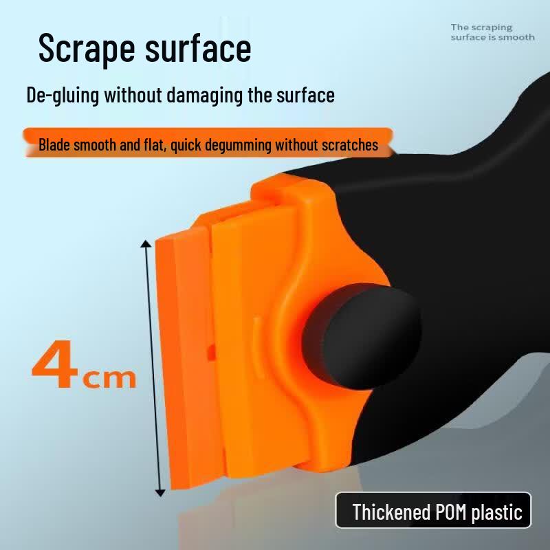 Multi-functional Plastic Glue Removal Scraper