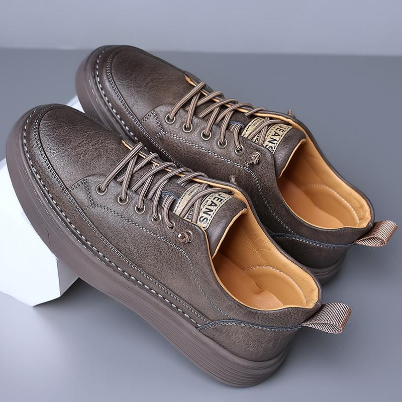 Однотонные мужские кроссовки, легкая повседневная обувь, дышащая мужская обувь для скейтбординга, дорожные туфли на шнуровке, новые модные мужские туфли для тенниса