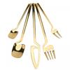 Spoon Fork Dinnerware Set Versatile Use 5Pcs Cutlery Set