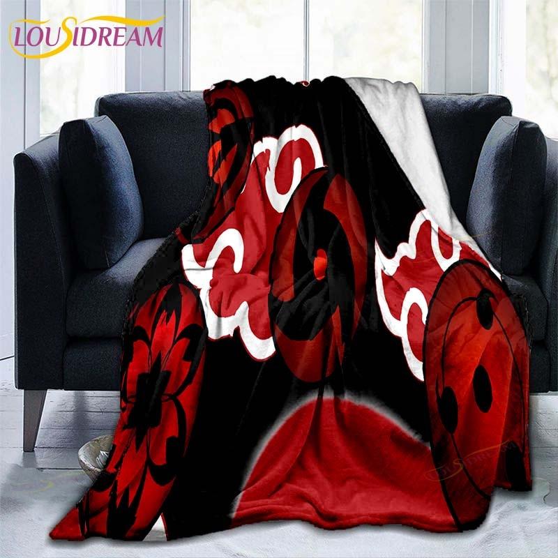 Одеяло с рисунком Наруто, пододеяльник для дивана, дорожное постельное белье, фланелевое одеяло, покрывало