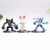 Adorable Pvc Action Figures Set Featuring 6 Unique Pocket Monsters Collectibles