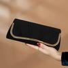 Pleated Evening Clutch for Women Fashionable Luxury Polyester Shoulder Bag with Removable Strap Banquets Birthdays Weddings Chic Gift for Lover