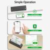 PeriPage A4 Paper Printer Direct Thermal Transfer 304dpi Wireless Printer Mobile 210mm Mini Mobile